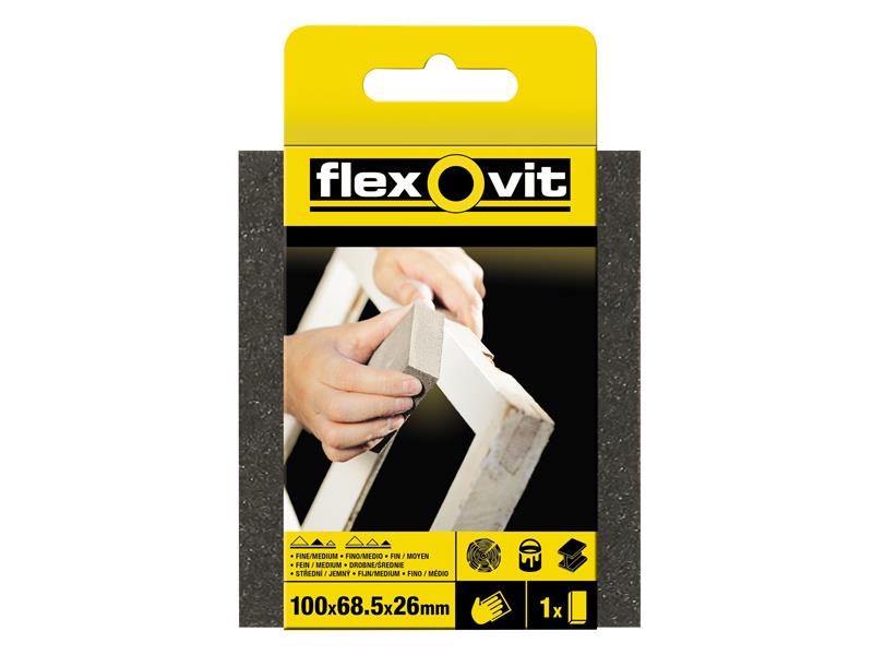 FLV56852 - Sanding Sponges Standard Fine/Medium