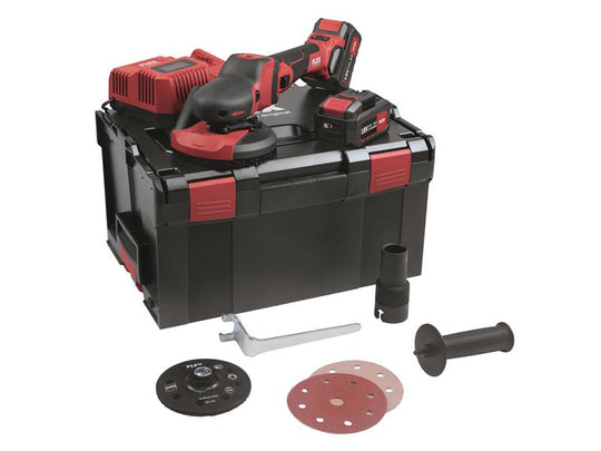 FLXSE12518N - SE 125 18.0-EC/5.0 Set SUPRAFLEX Sander 18V 2 x 5.0Ah Li-ion