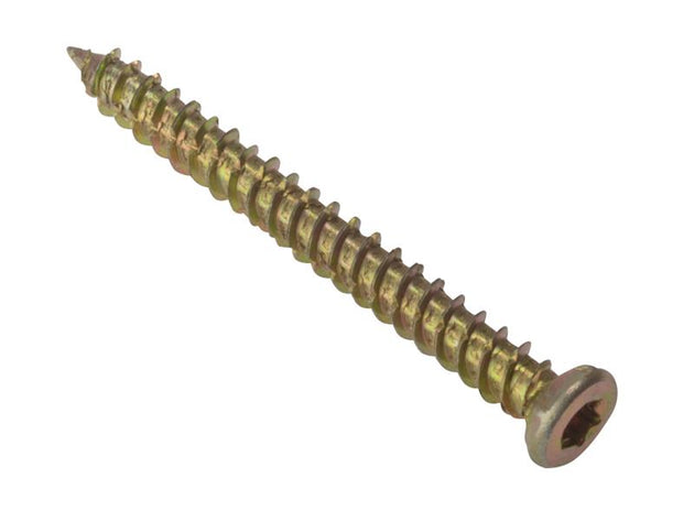 FORCFS62YN - Concrete Frame Screw ZYP 7.5 x 62mm Box 100
