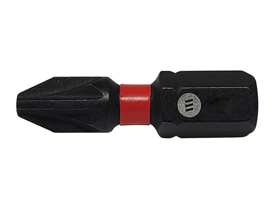 FORFFPZ125 - ForgeFast Pozidriv Compatible Impact Bit PZ1 x 25mm (Card 2)