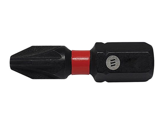 FORFFPZ225 - ForgeFast Pozidriv Compatible Impact Bit PZ2 x 25mm (Card 2)