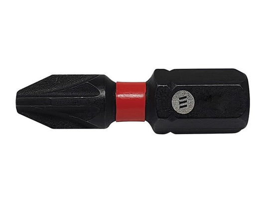FORFFPZ425 - ForgeFast Pozidriv Compatible Impact Bit PZ4 x 25mm (Card 2)