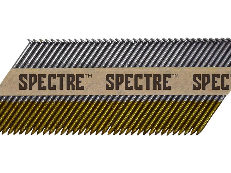 FORFNR3175HG - Spectre Collated Framing Nail Hot-Dipped Galvanised 3.1 x 75mm Box 2200