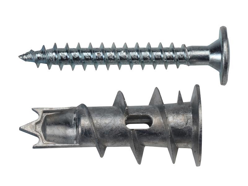 FORFPKMSP420 - Zinc Plasterboard Fixing 4.5 x 35mm ForgePack 6