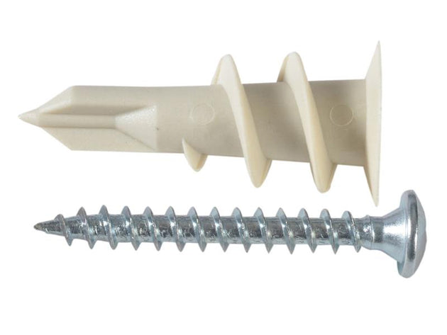 FORFPKNSP421 - Nylon Plasterboard Fixing 4.5 x 35mm ForgePack 6