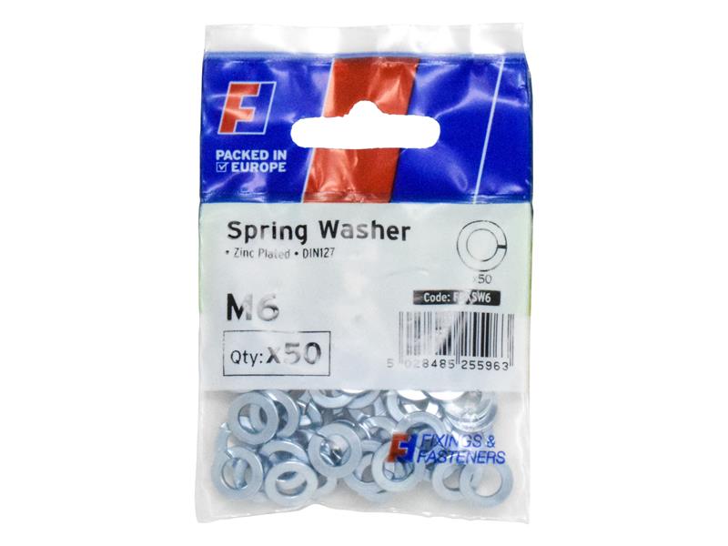 FORFPKSW6 - Spring Washer M6 ForgePack 50