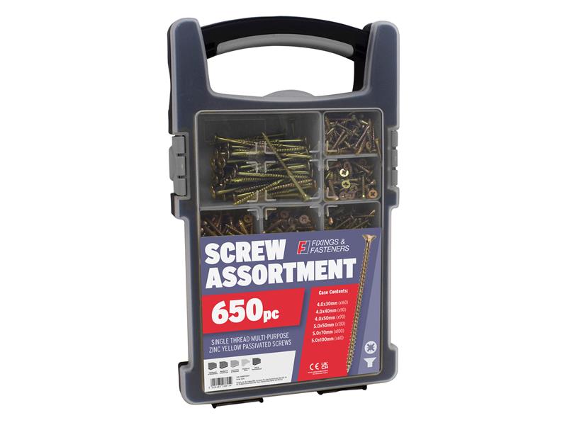 FOROPMPS650Y - Multi-purpose Screw Organiser 650 Piece