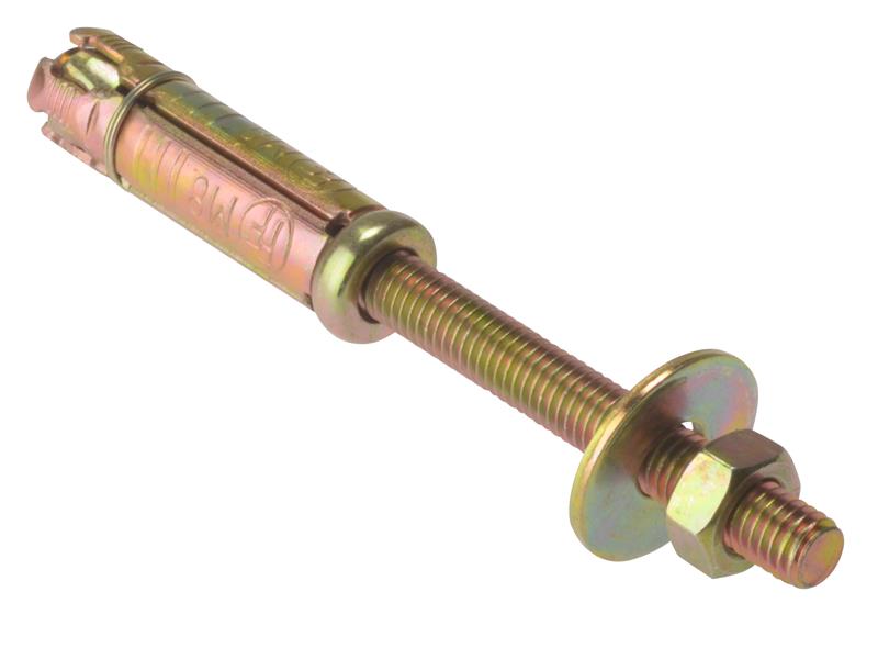 FORPB880M - Masonry Anchor Bolt Projecting ZYP M8 x 80mm Bag 10