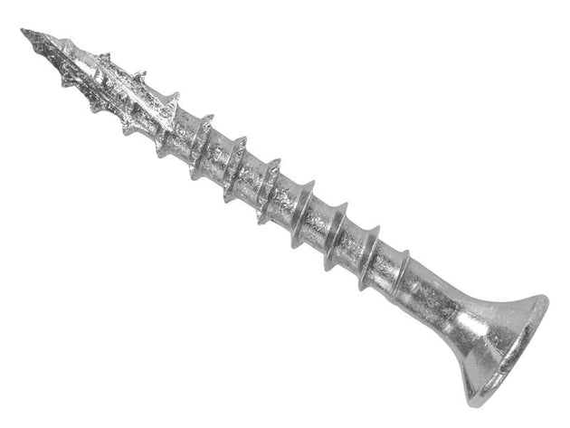 FORPEX430ES - ForgeFast Pozi Compatible Exterior Screws eTech Silver 4.0 x 30mm Box 200