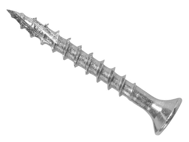 FORPEX440ES - ForgeFast Pozi Compatible Exterior Screws eTech Silver 4.0 x 40mm Box 200