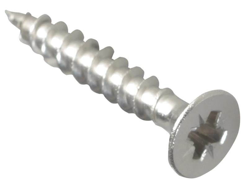 FORPOZI425S - Multi-Purpose Pozi Compatible Screw CSK ST S/Steel 4.0 x 25mm Box 200