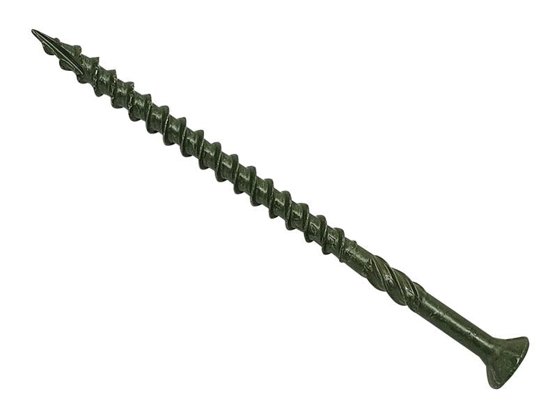 FORSPDS5100G - Spectreâ„¢ Advanced Deck PZ Compatible Screw CSK Green 5.0 x 100mm Box 100