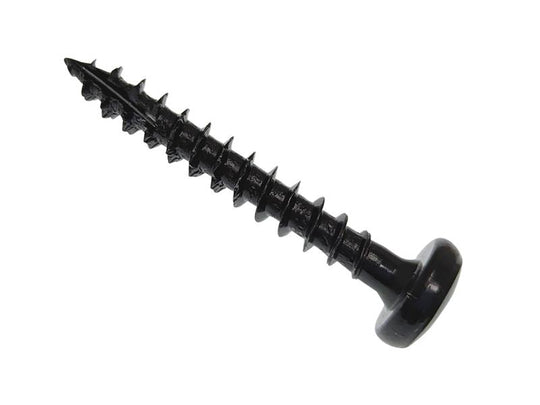 FORSPEPH3525 - Spectreâ„¢ PZ Compatible Wood Screw Pan Black 3.5 x 25mm Box 200