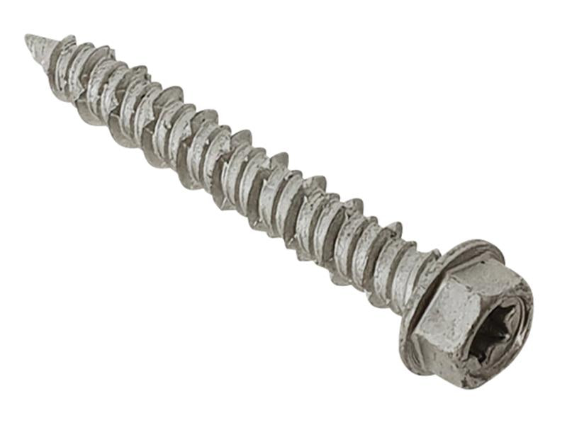 FORTFMH6345 - TechFast Masonry Screw TORXÂ® Compatible Hex 6.3 x 45mm (Box 100)