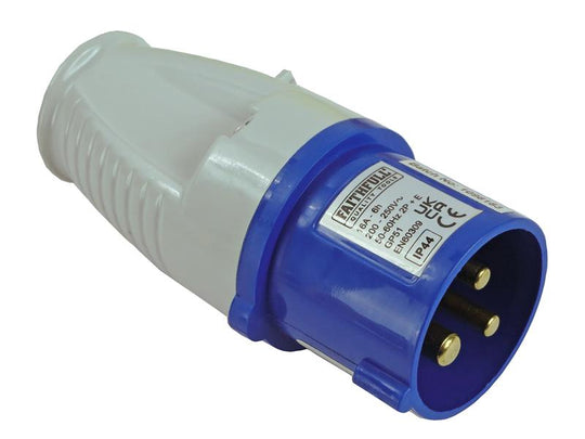 FPPPLUG16AMP - Blue Replacement Plug 16A