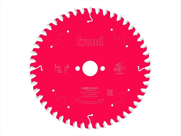FRE03FS09687 - Wood Circular Saw Blade 165 x 20 x 1.7/1.3mm x 40T