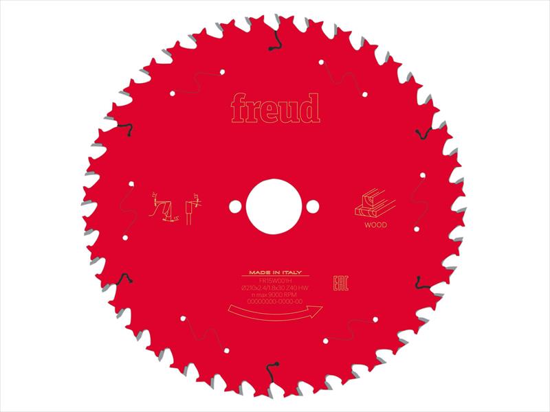 FRE03FS09723 - Wood Circular Saw Blade 210 x 30 x 2.4/1.8mm x 40T
