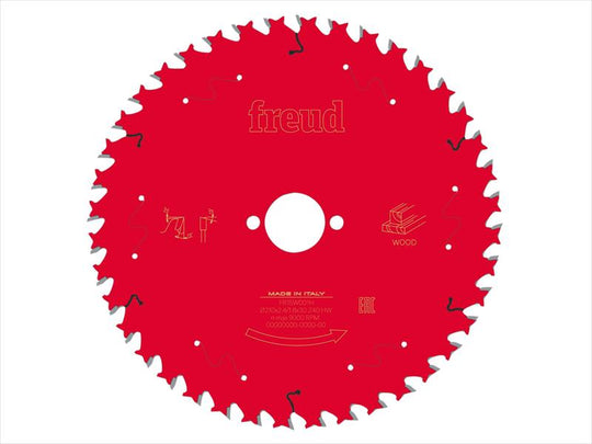 FRE03FS09723 - Wood Circular Saw Blade 210 x 30 x 2.4/1.8mm x 40T