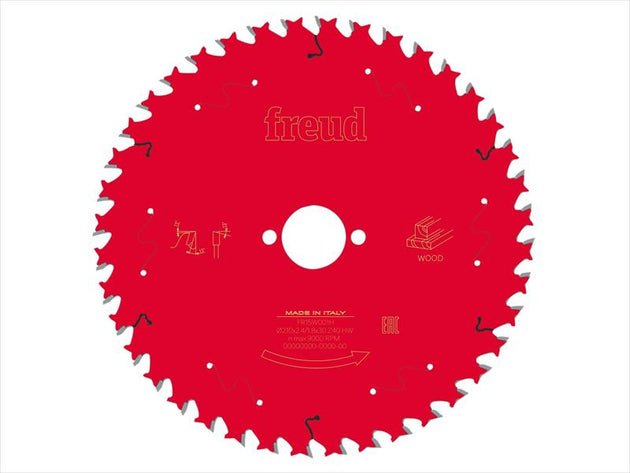 FRE03FS09723 - Wood Circular Saw Blade 210 x 30 x 2.4/1.8mm x 40T