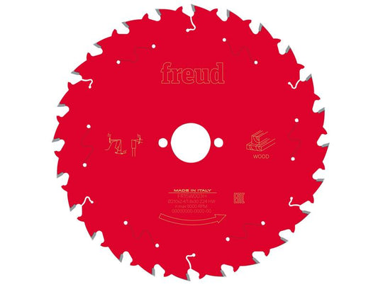 FRE03FS09725 - Wood Circular Saw Blade 210 x 30 x 2.4/1.8mm x 24T