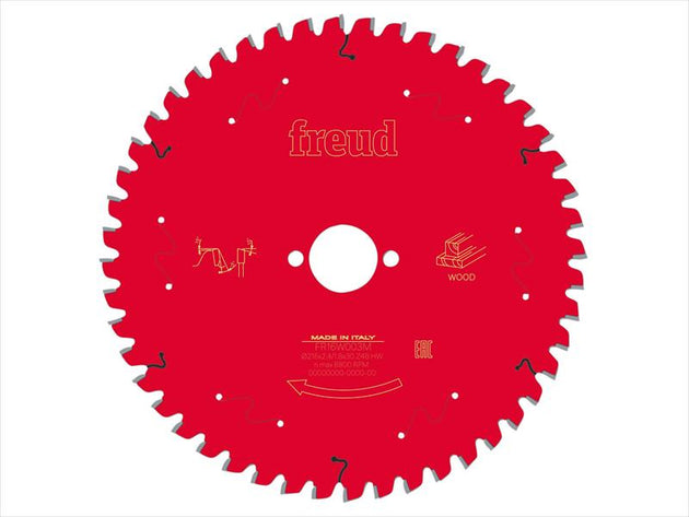 FRE03FS09750 - Wood Mitre Saw Blade 216 x 30 x 2.4/1.8mm x 48T