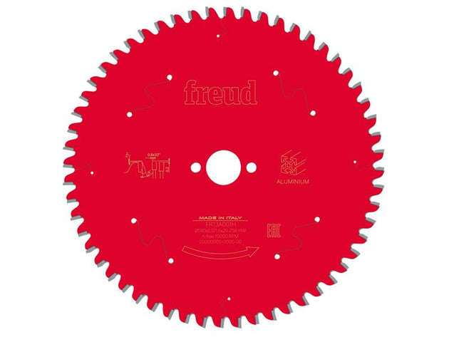 FRE03FS09814 - Metal Circular Saw Blade 190 x 20 x 2.5/1.6mm x 56T
