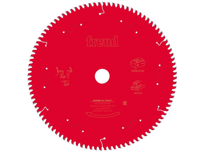 FRE03FS10067 - Wood Mitre Saw Blade 305 x 30 x 2.2/1.6mm x 96T