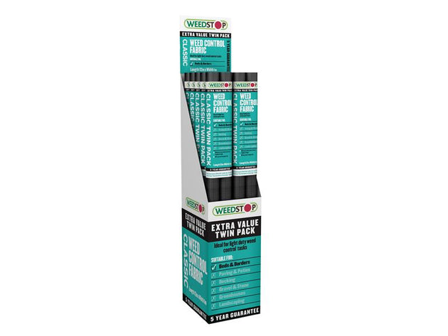 GDM75626DISP - Weedstopâ„¢ Classic 12 x 1.0m Display of 10