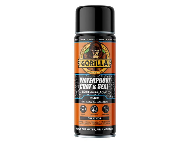 GRGPSSBK450 - Waterproof Coat & Seal Spray Black 450ml