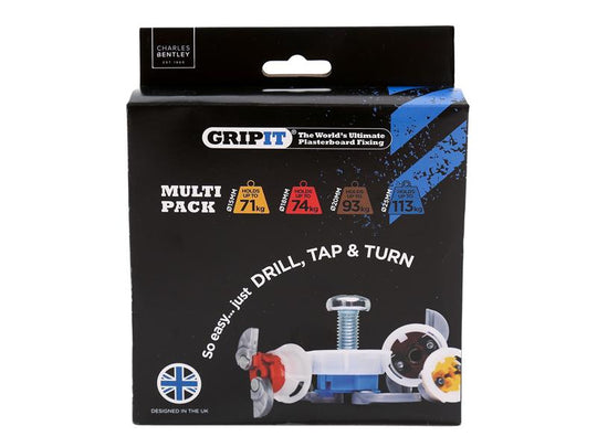 GRPASSKIT - Plasterboard Fixings Assorted Kit, 32 Piece