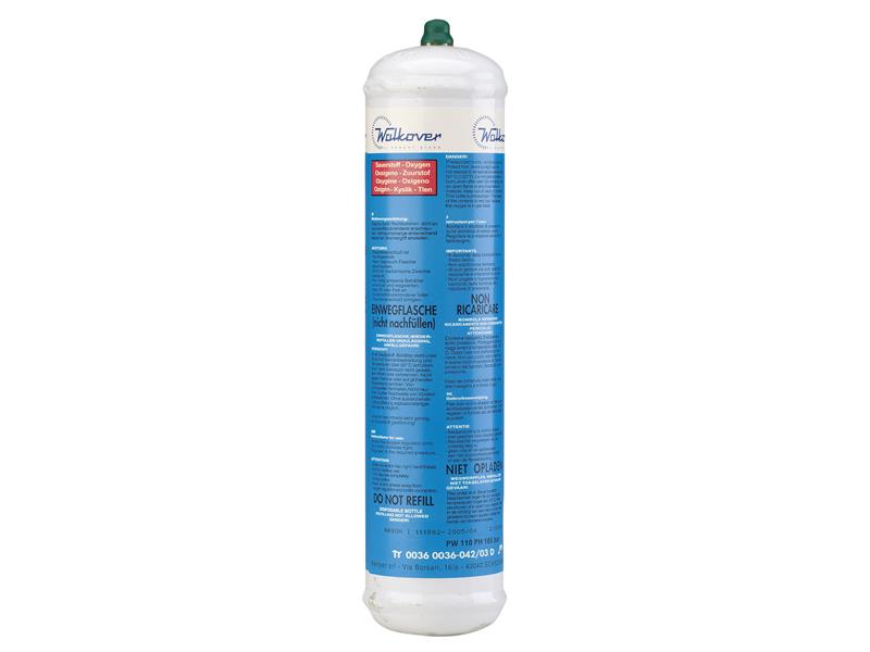 GYS040458 - Oxygen Cartridge, Non Rechargeable 110 litre