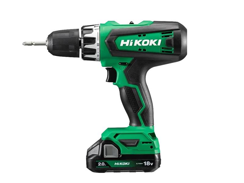 HIKDV18DFXJM - DV18DFXJMZ Hammer Drill 18V 2 x 2.0Ah Li-ion