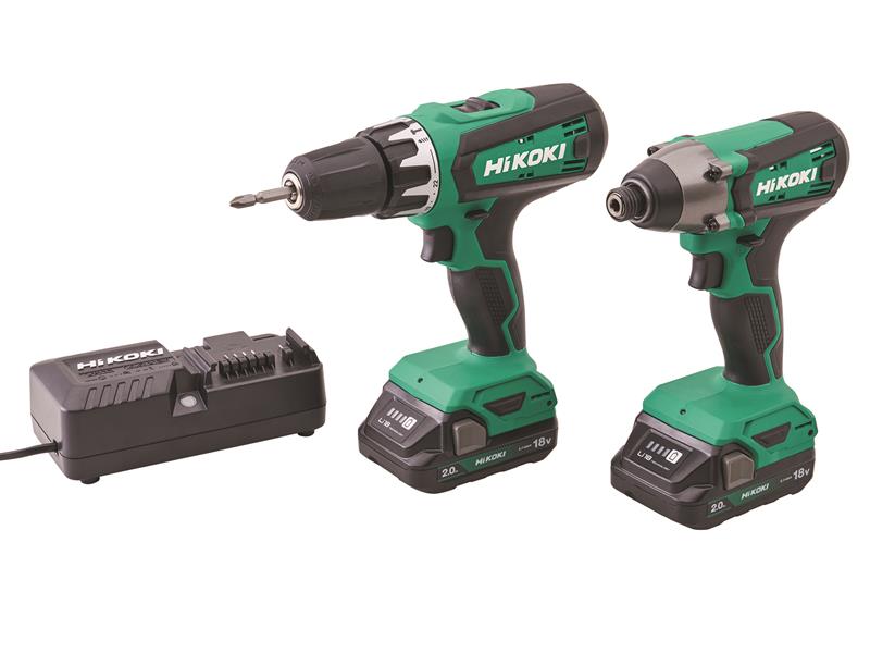HIKKC18DJXJA - KC18DFXJAZ Twin Pack 18V 2 x 2.0Ah Li-ion