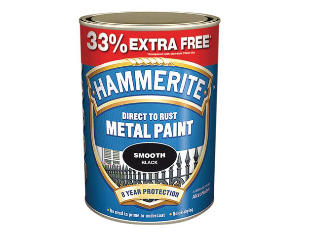 HMMSFB750AV - Direct To Metal Smooth Black 750ml + 33%