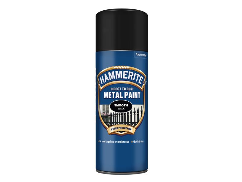 HMMSFBLAERO - Smooth Finish Aerosol Black 400ml