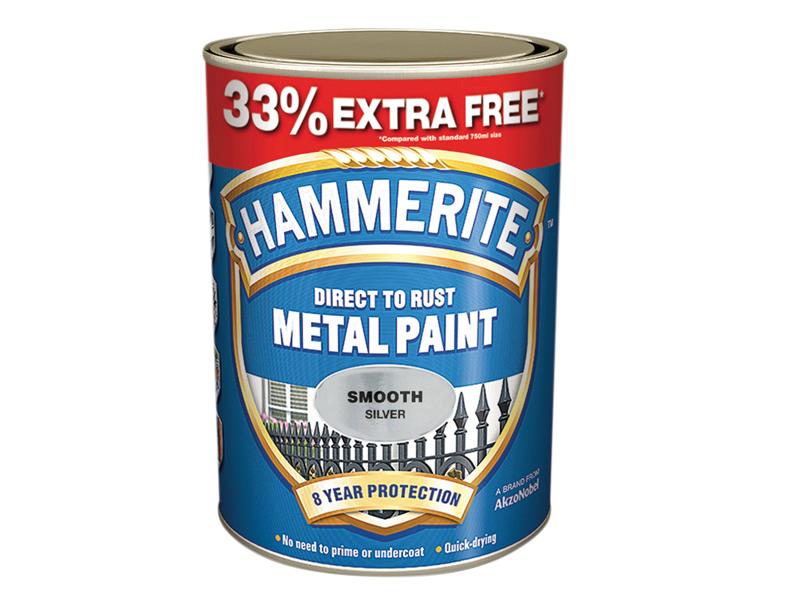 HMMSFS750AV - Direct To Metal Smooth Silver 750ml + 33%