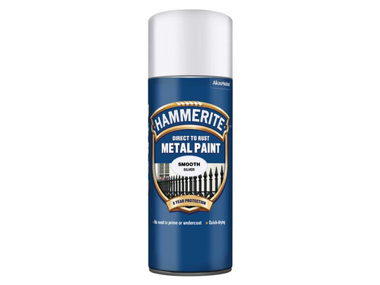 HMMSFSIAERO - Smooth Finish Aerosol Silver 400ml