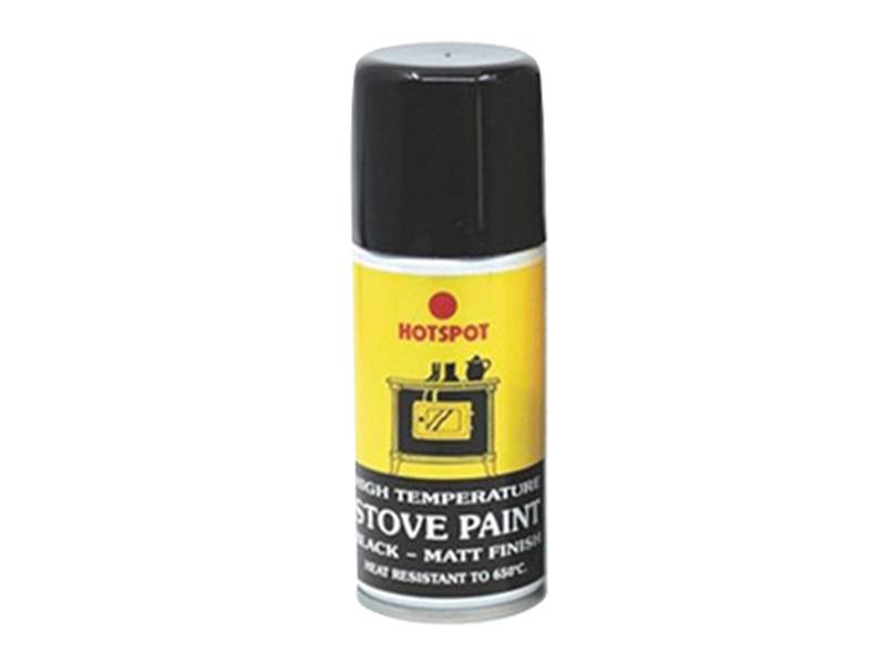 HOT200941 - Stove Paint Matt Black Aerosol 450ml