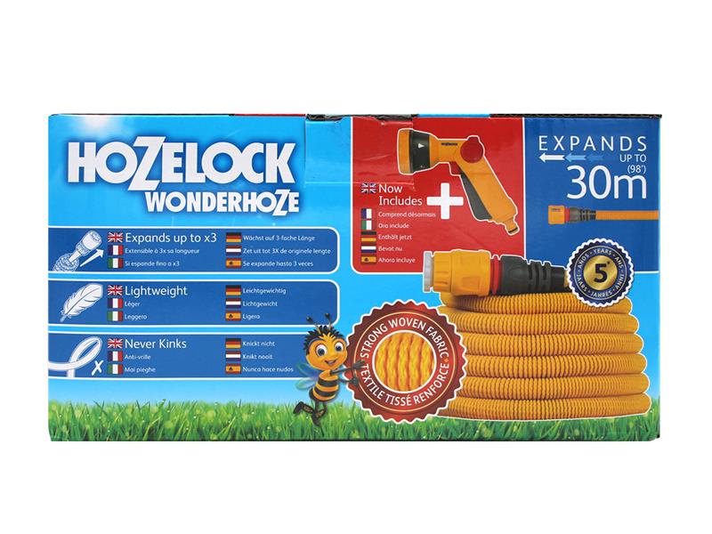 HOZ100101261 - Wonderhoze 30m + Multi Spray Gun 100-101-261