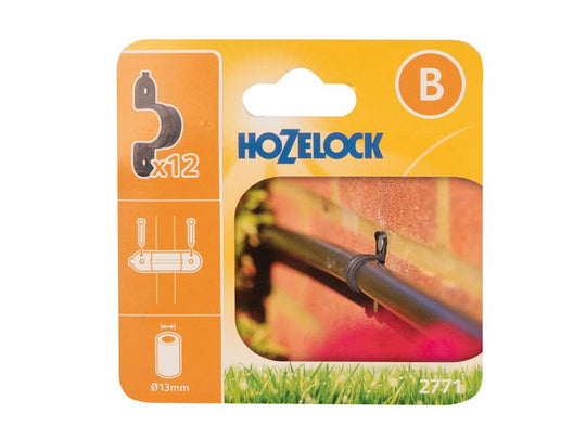 HOZ27710012 - 2771 Wall Clip 13mm (Pack 12)
