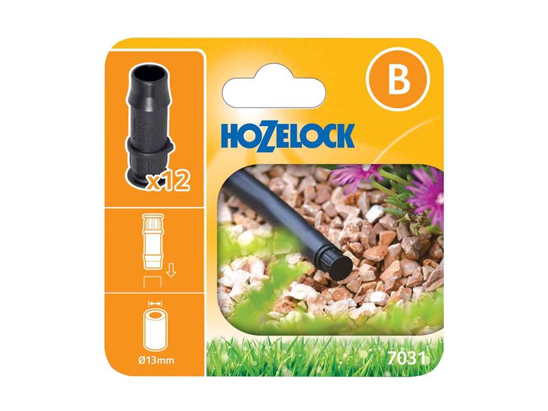 HOZ70310012 - 7031 End Plug 13mm (Pack 12)