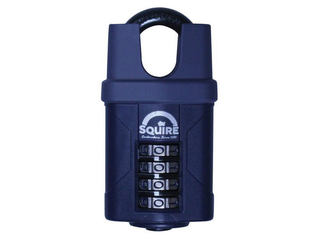HSQCP50CS - CP50CS Combination Padlock 4-Wheel Closed Shackle 50mm