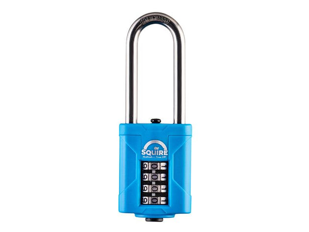 HSQCP50S25 - CP50S25 Heavy-Duty Rustproof Marine Combi Padlock 50mm Long Shackle 63mm