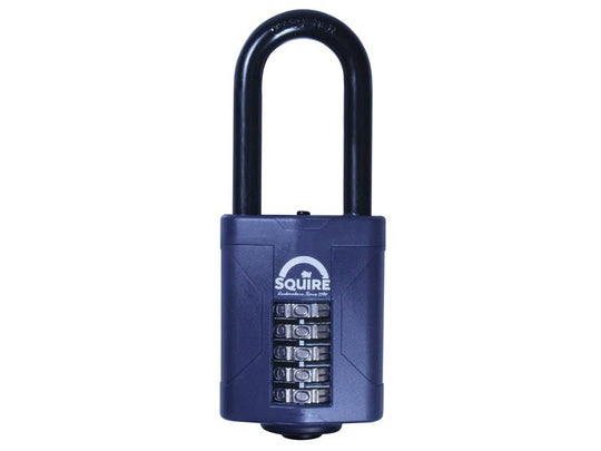 HSQCP6025 - CP60/2.5 Combination Padlock 5-Wheel 60mm Extra Long Shackle 63mm