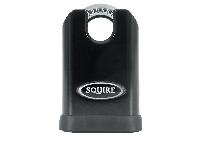 HSQSS50CP5 - SS50CP5 Stronghold Solid Steel & Brass Padlock 50mm Closed Shackle CEN3