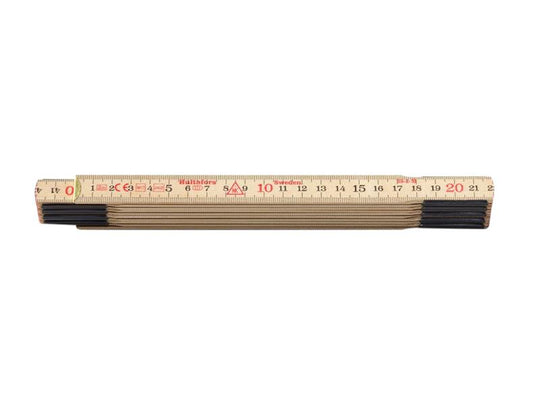 HUL100004 - Wooden Folding Rule 2m