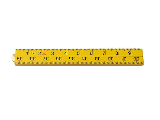 HUL201324 - G64-1-4-16 Polycarbonate Folding Rule 1m