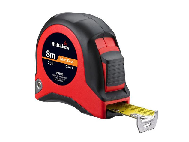 HUL350323 - PR8ME Short Steel Tape 8m/26ft (Width 25mm)