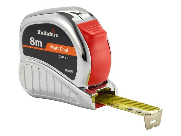 HUL368203 - TM8M Chrome Tri-Matic Pocket Tape 8m (Width 25mm)