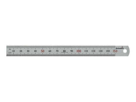 HUL554003 - STL 150 Stainless Steel Ruler 150mm